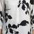 Floral Print Mandarin Collar Puff Sleeve Top