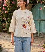 print top