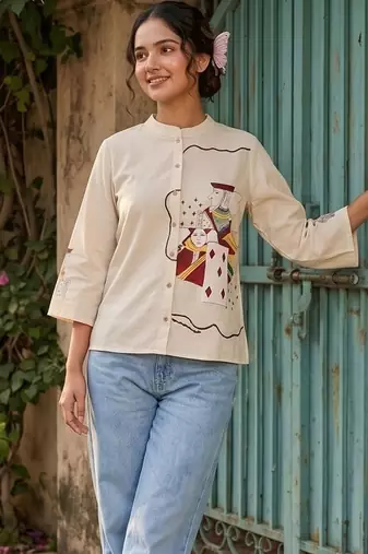 print top