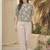 Print Monochrome Satin Shirt Style Top