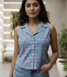 Print Ethnic Cotton Top