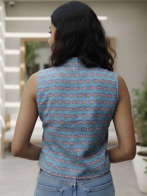 Print Ethnic Cotton Top 5