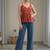 Print Ethnic Cotton Peplum Top