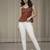 red print ethnic top
