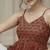 red print ethnic top