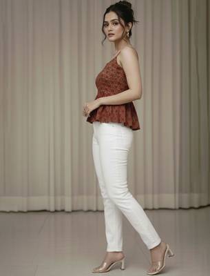 red print ethnic top 4