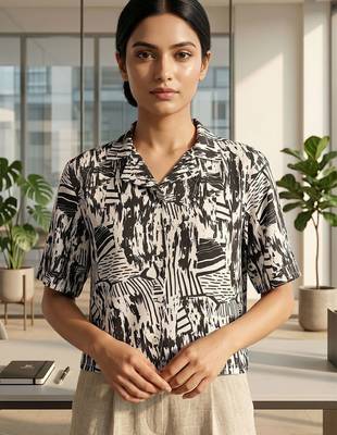 Print Satin Top 5