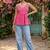 Floral Print Cotton Top