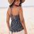 Floral Print Halter Neck Top