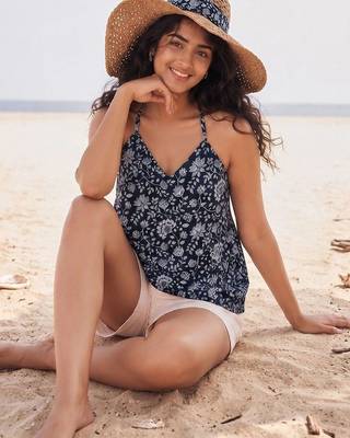Floral Print Halter Neck Top 4
