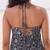 Floral Print Halter Neck Top