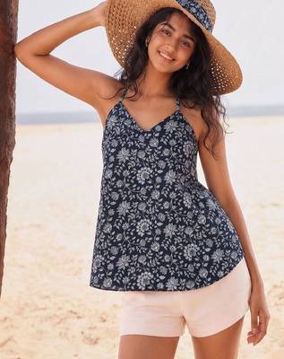 Floral Print Halter Neck Top 7