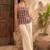 Print Ethnic Cotton Blend Top
