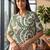Floral Print Satin Top