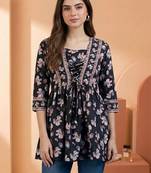 Floral Print Bohemian Top