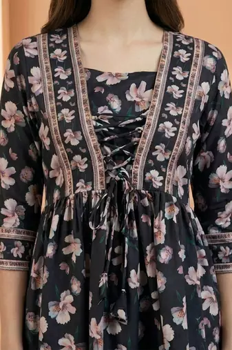 Floral Print Bohemian Top