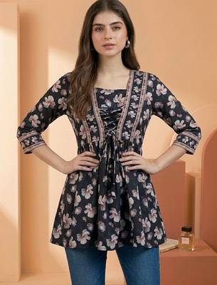 Floral Print Bohemian Top 7