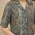Print Ethnic Satin Shirt Style Top
