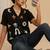black print top