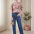 Floral Print Shirt Style Top