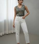 multicolor print top