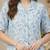 Floral Print Satin Shirt Style Top
