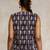 Women Paisley Printed Cotton Open Vest Top