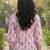 Print Puff Sleeve Ethnic Top
