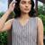 grey striped top