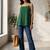 green print top
