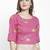 Women Pink Striped Top