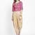 Women Pink Striped Top