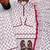 Off white cotton floral printed kurta set with farshi pant and dupatta
