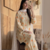 Ellow floral printed cotton short kurti with farshi pant and dupatta set