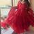 Red embroidery brocade full stitched anarkali suit