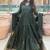 Green embroidery brocade full stitched anarkali suit