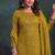 latest yellow pakistani straight suit for women chiffon silk