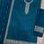 festival wear aqua blue palaazo suit set for women silk blend 