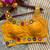 Yellow bollywood style navratri mirror work blouse