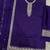 festival wear purple palaazo suit set for women silk blend 