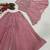 Baby pink embroidery fandy crush full stitched sarara plazo