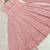 Light Pink Color Embroidery Work Faux Georgette salwar Suit
