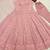 Light Pink Color Embroidery Work Faux Georgette salwar Suit