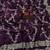 Wine silk blend embroidered saree with sequins work