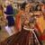 Multi Digital Print with Mirror Cotton Lahenga Choli Set