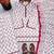 Off white cotton floral printed kurta set with farshi pant and dupatta