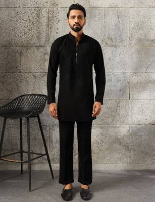 Mens wear kurta with bell bottom pant 1
