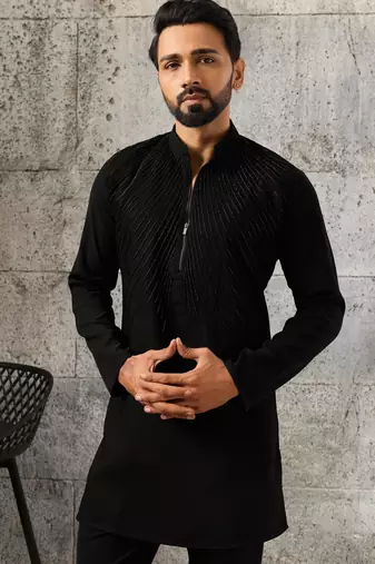 Mens wear kurta with bell bottom pant