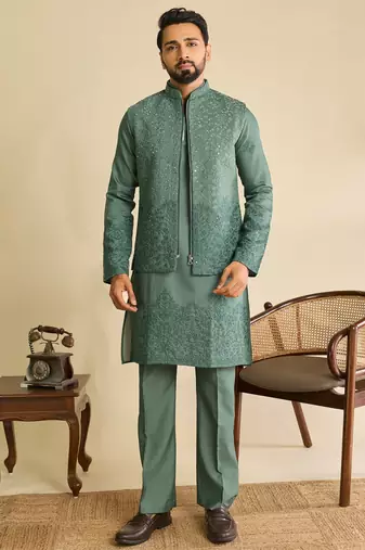 Mens wear koti kurta with pant