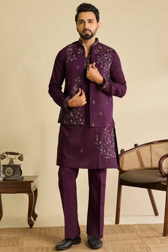 Mens wear koti kurta and pant